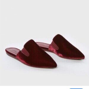 Jenni Kayne Red Velvet Women's Mules